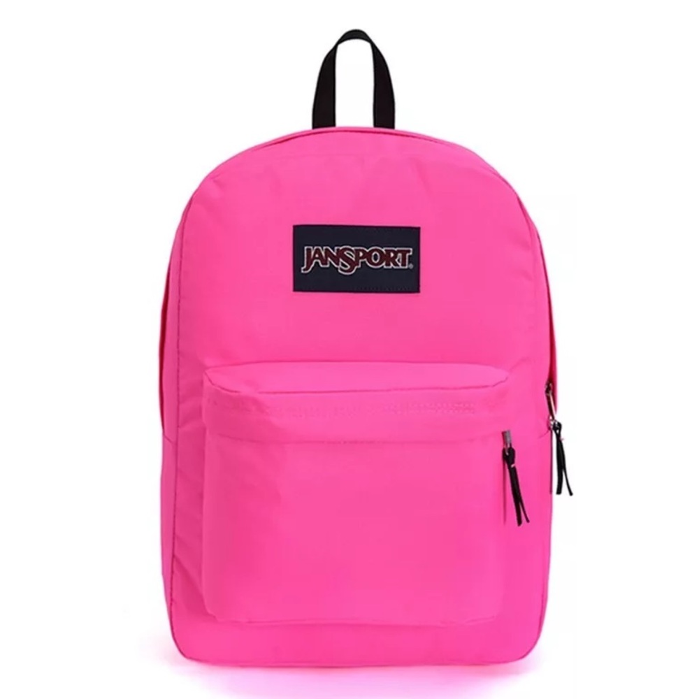 Fluorescent Pink Women’s Classic JanSport Superbreak Backpack